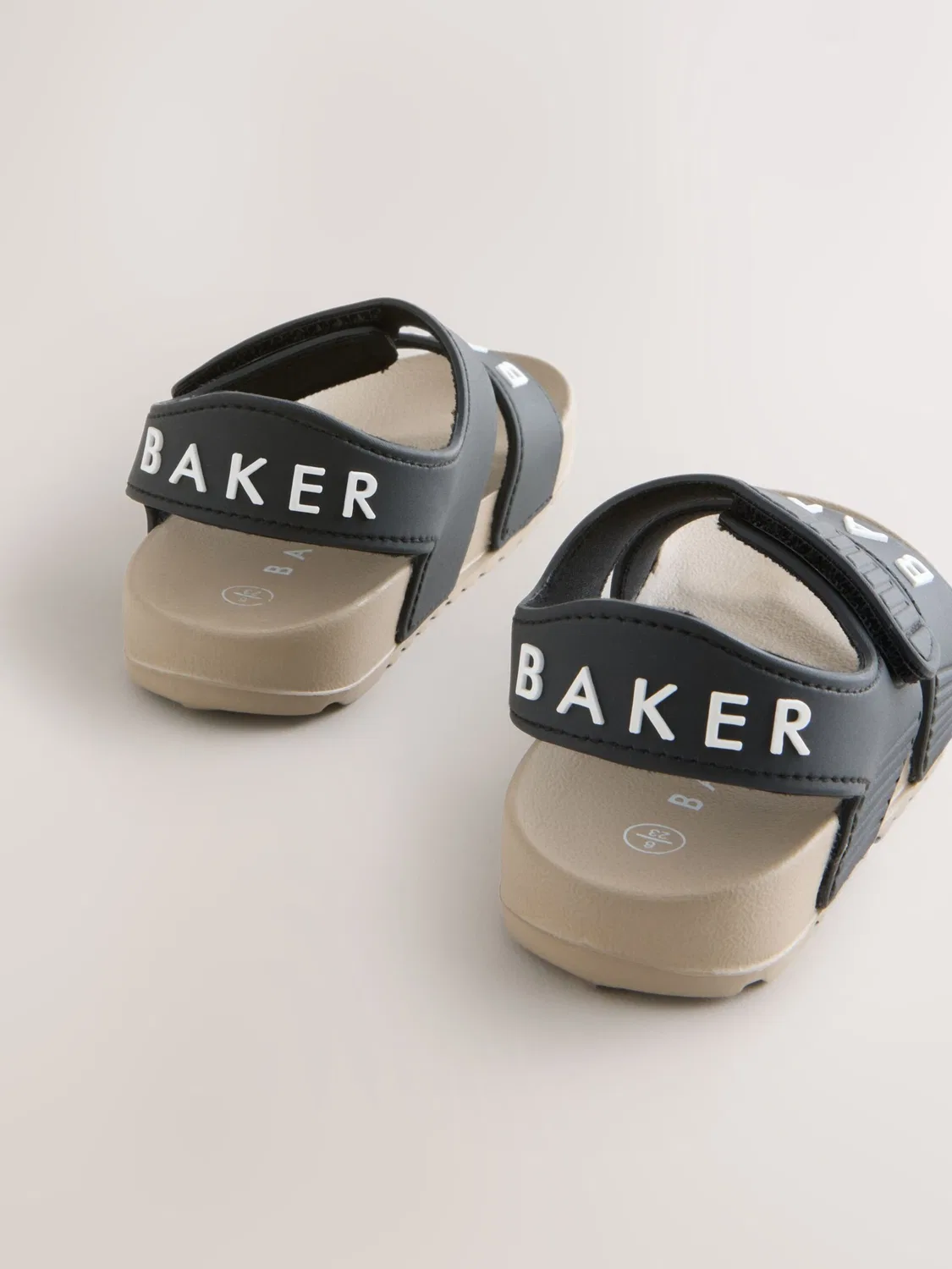 Сандалии Baker by Ted Baker, черные — фото 4