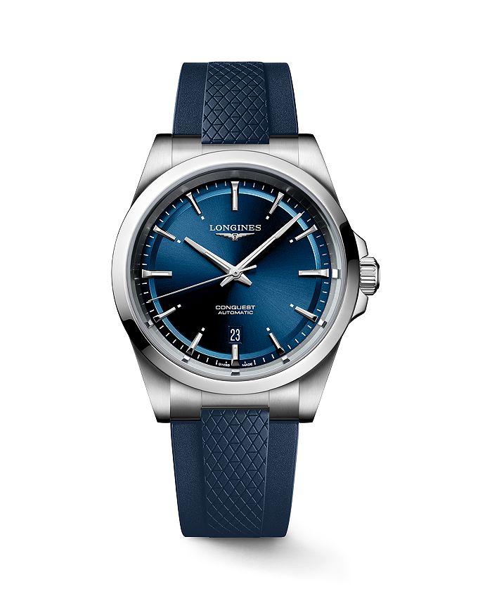 

Часы Conquest, 41 мм Longines, синий
