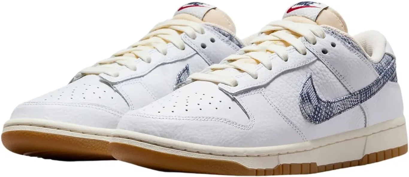 Мужские скейтбордистские кроссовки Nike Dunk Low Retro, красный/синий