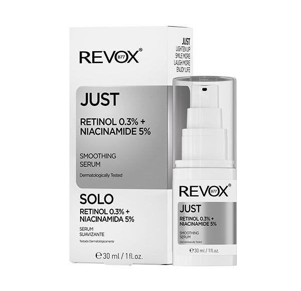 

Разглаживающая сыворотка для лица REVOX Retinol 0,3% + Niacinamide 5%, 30 мл
