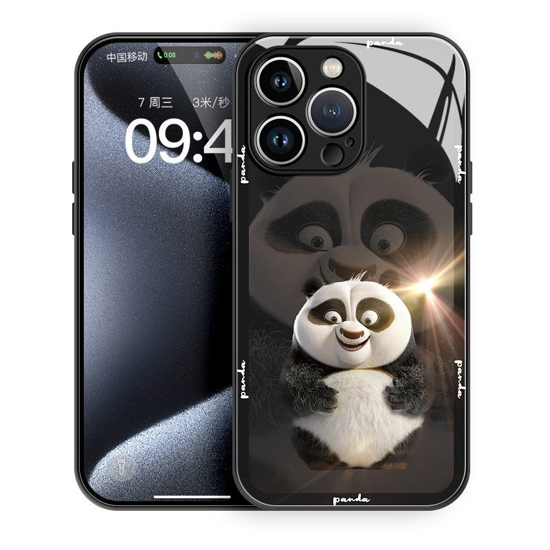 

Чехол для телефона Lingtao Leading Taobao, XX75 Panda Fat Da Ceramic White Liquid Glass