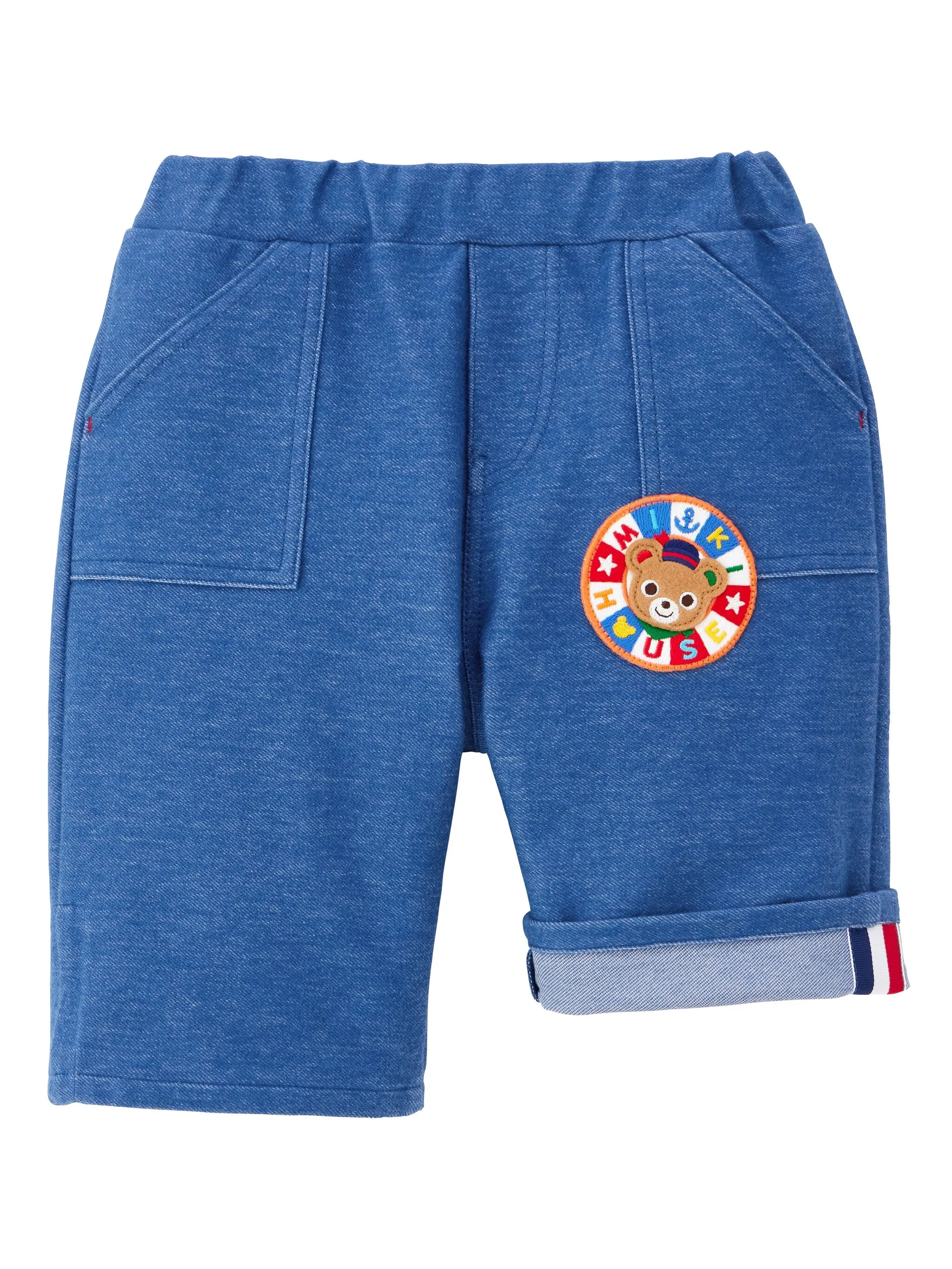 

Шорты с нашивкой Miki House, синий