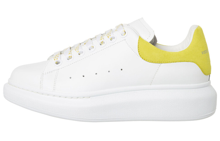 Кроссовки Alexander McQueen Oversized White Yellow Croc