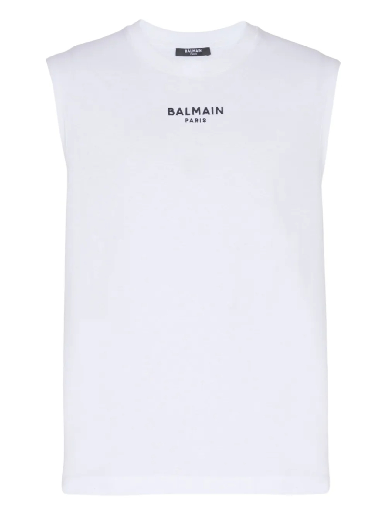 

Футболка Balmain топ без рукавов, белый