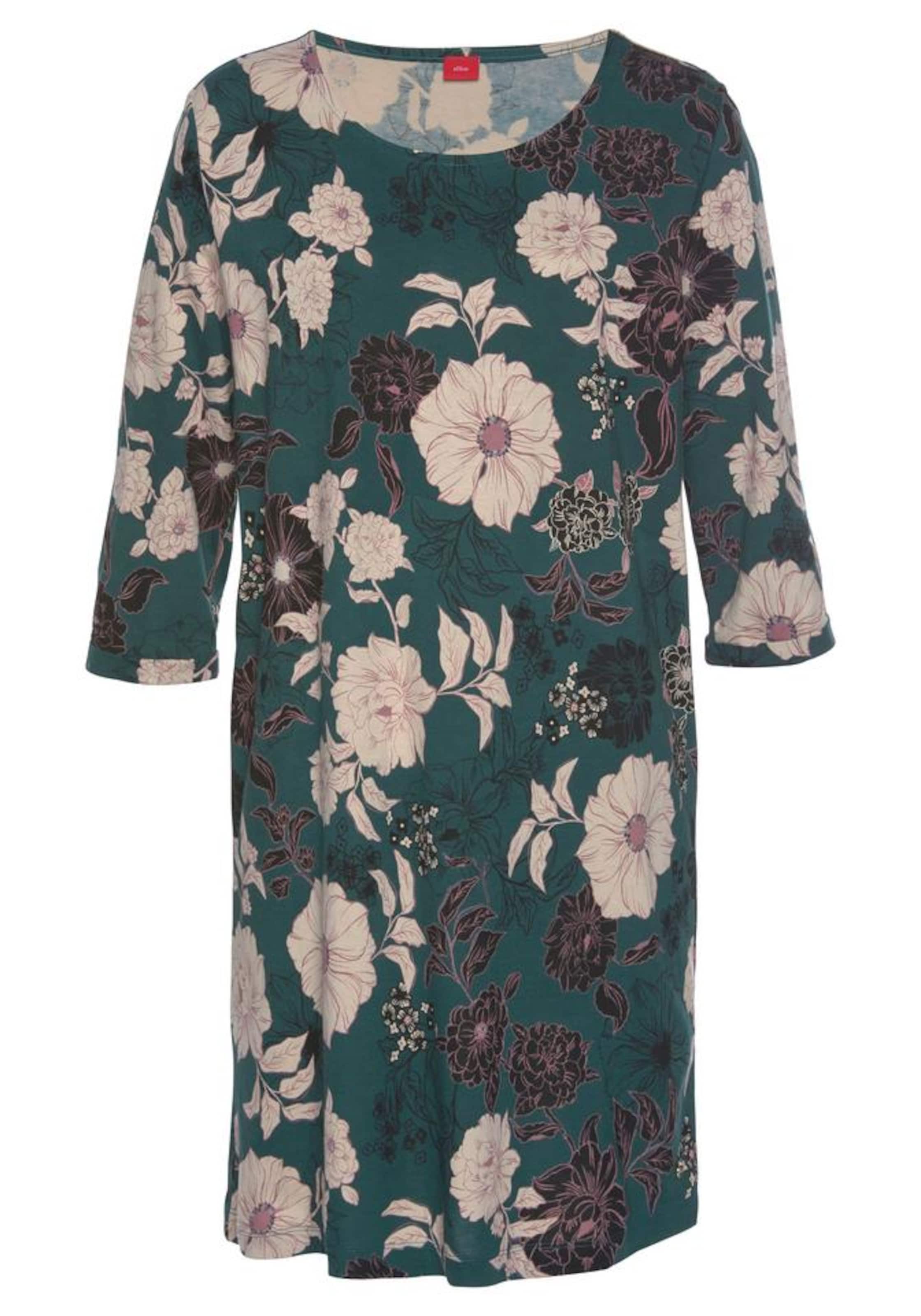 

s.Oliver Ночная сорочка в зеленом цвете