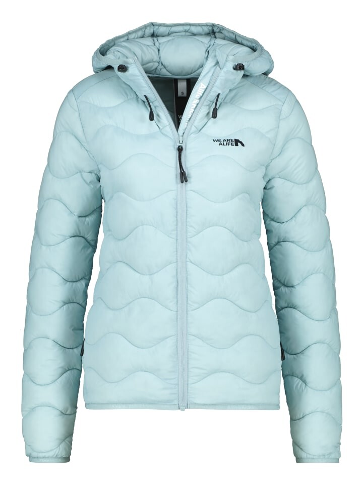 

Пуховик alife and kickin, цвет glacial blue