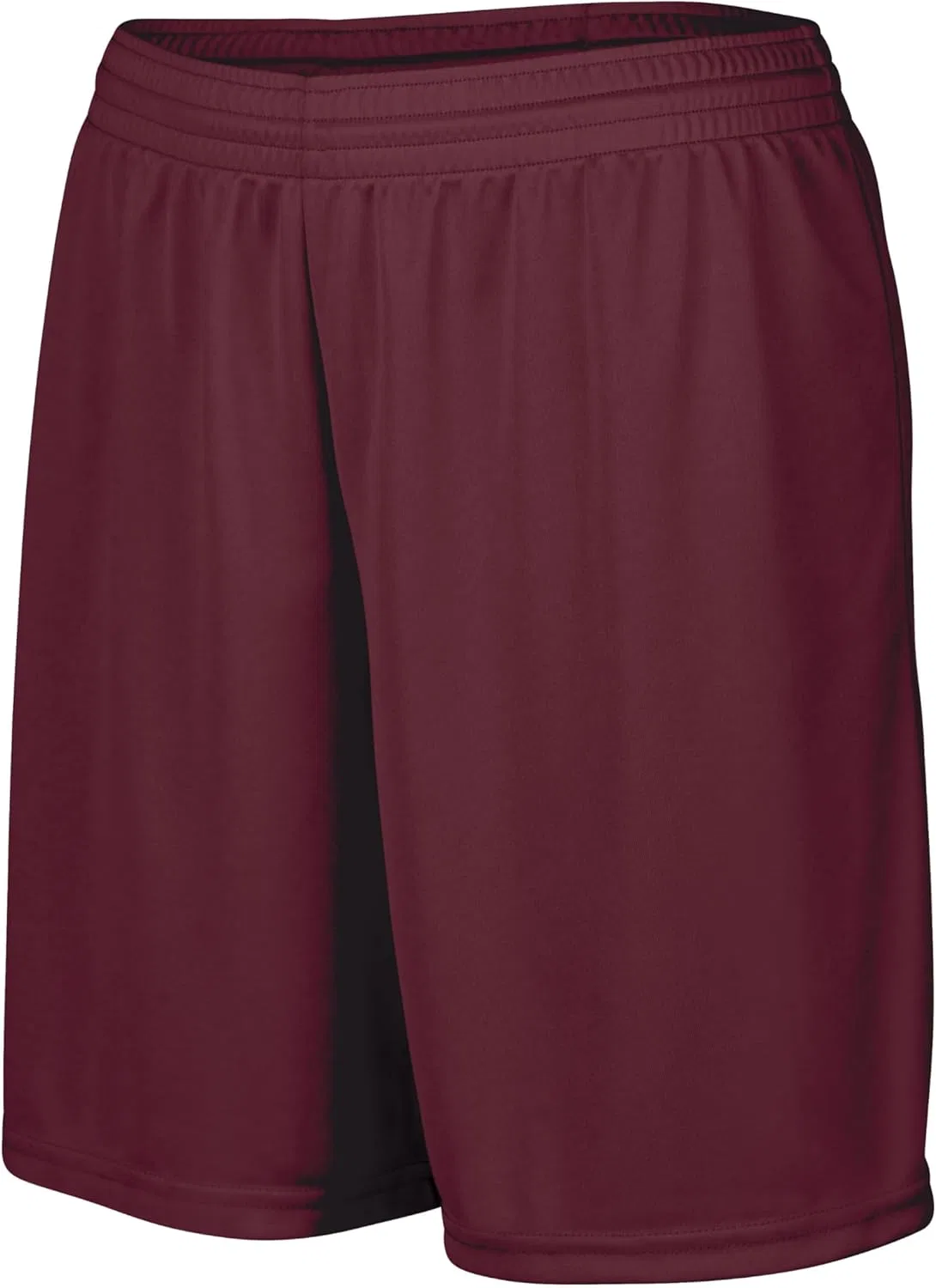 Женские спортивные шорты Augusta Sportswear Octane с длиной внутреннего шва 7 дюймов. Спортивная одежда для женщин, бордовый