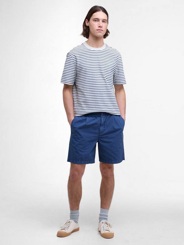 

Хлопковые шорты Rickfell Barbour, Dark Denim