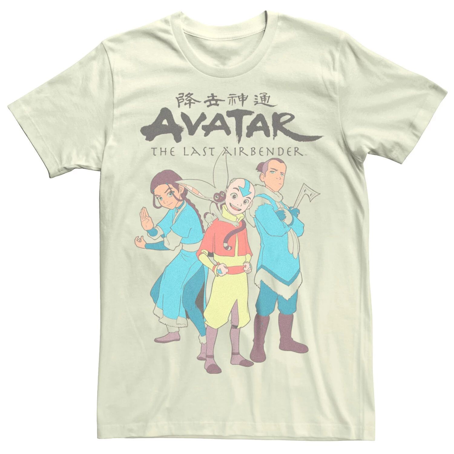 

Мужская футболка «Аватар: последний маг воздуха» Licensed Character