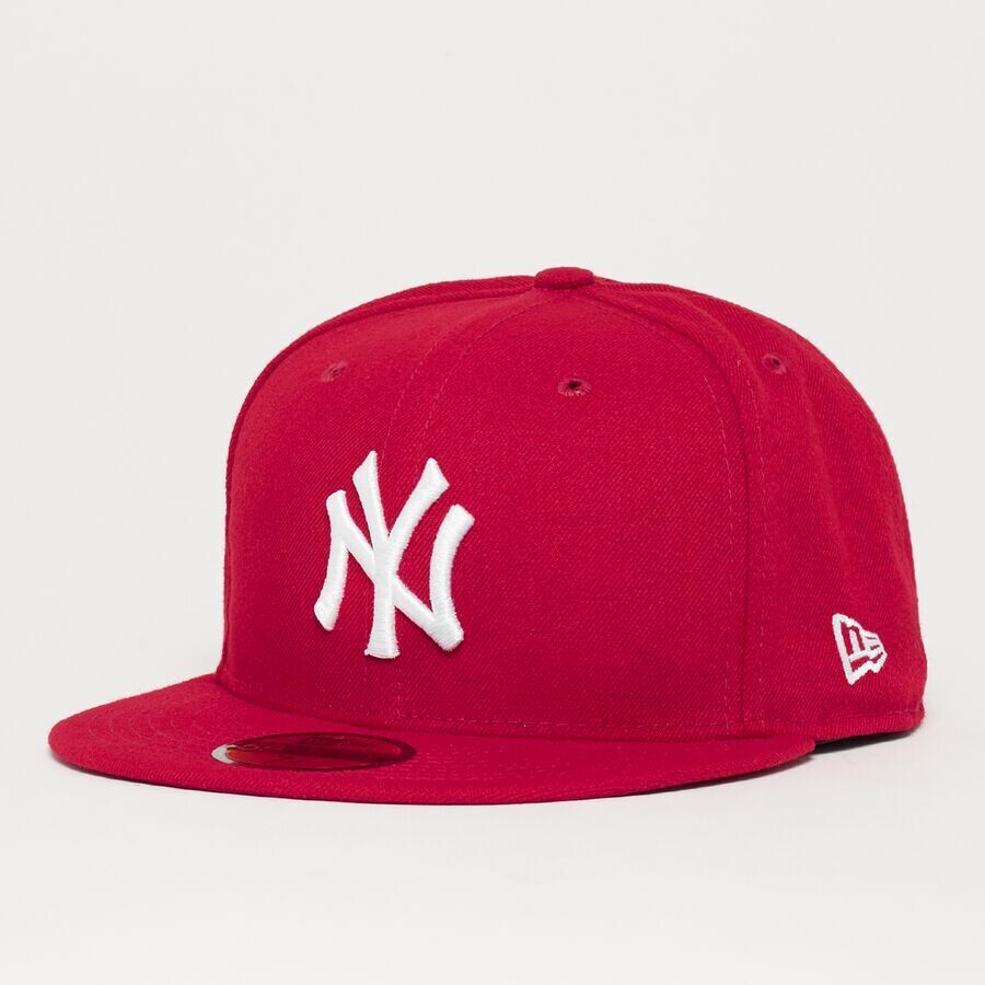 

Кепка приталенного кроя 59Fifty Basic MLB New York Yankees New Era, цвет scarlet