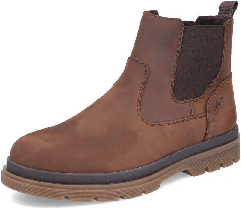 Мужские зимние ботинки Rieker F7051 Мужские ботинки со свободной стелькой, Brown 23