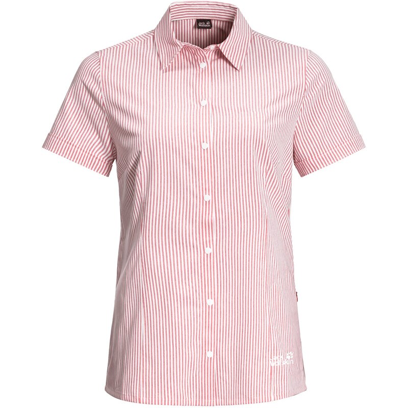 

Рубашка South Port SS Shirt W Jack Wolfskin, красный