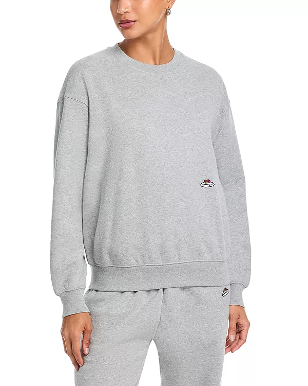 

Свитшот X Fruit of the Loom с круглым вырезом Hommegirls, серый