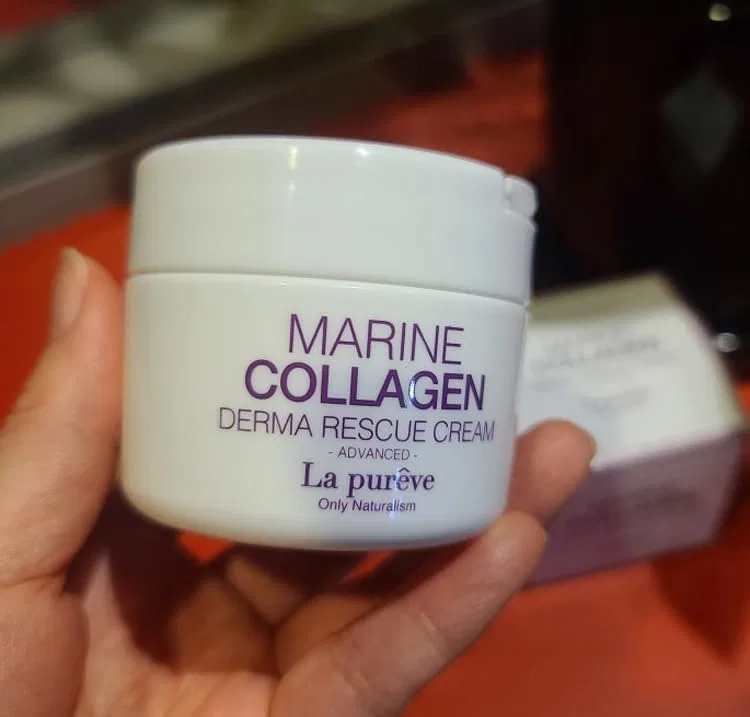 Крем для лица 3W Clinic — Дневной Marine Collagen Derma Rescue, 100 мл — фото 3