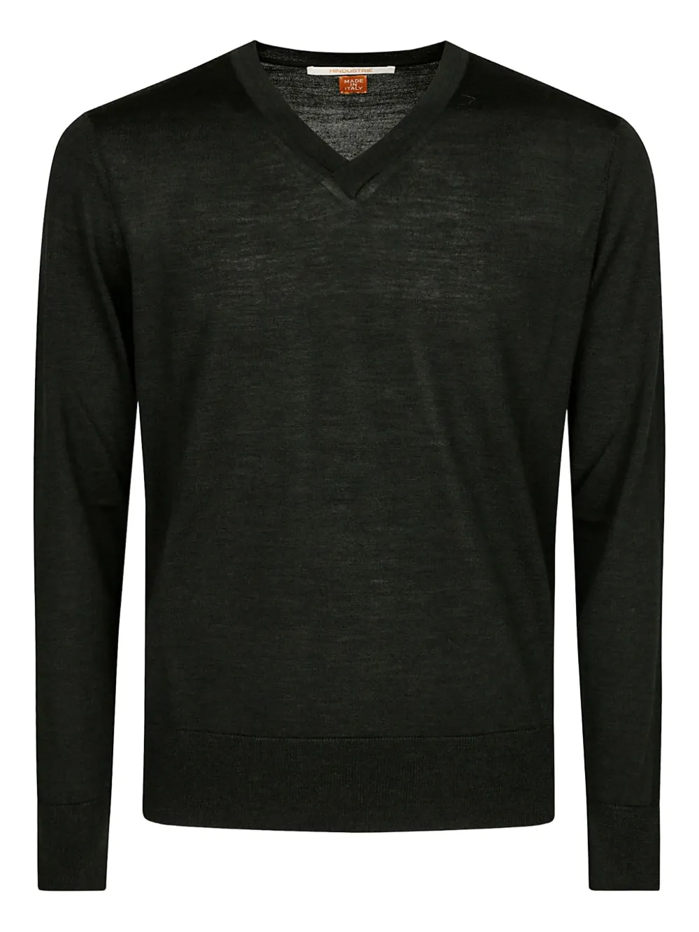 

Шерстяной свитер с V-образным вырезом Alpha Industries, черный