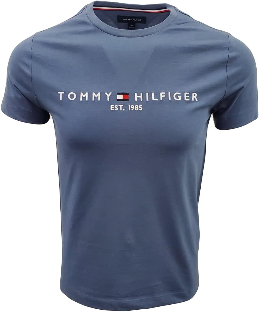 

Мужская футболка с коротким рукавом и логотипом Tommy Hilfiger THD, Slate Blue (1985), Синий, Мужская футболка с коротким рукавом и логотипом Tommy Hilfiger THD, Slate Blue (1985)