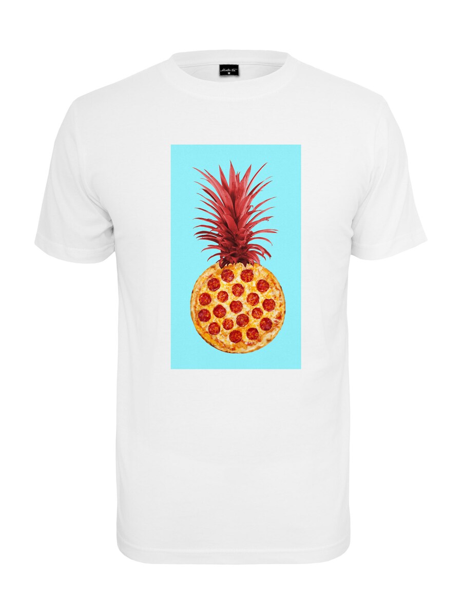 

Рубашка Mister Tee Pizza Pineapple, белый