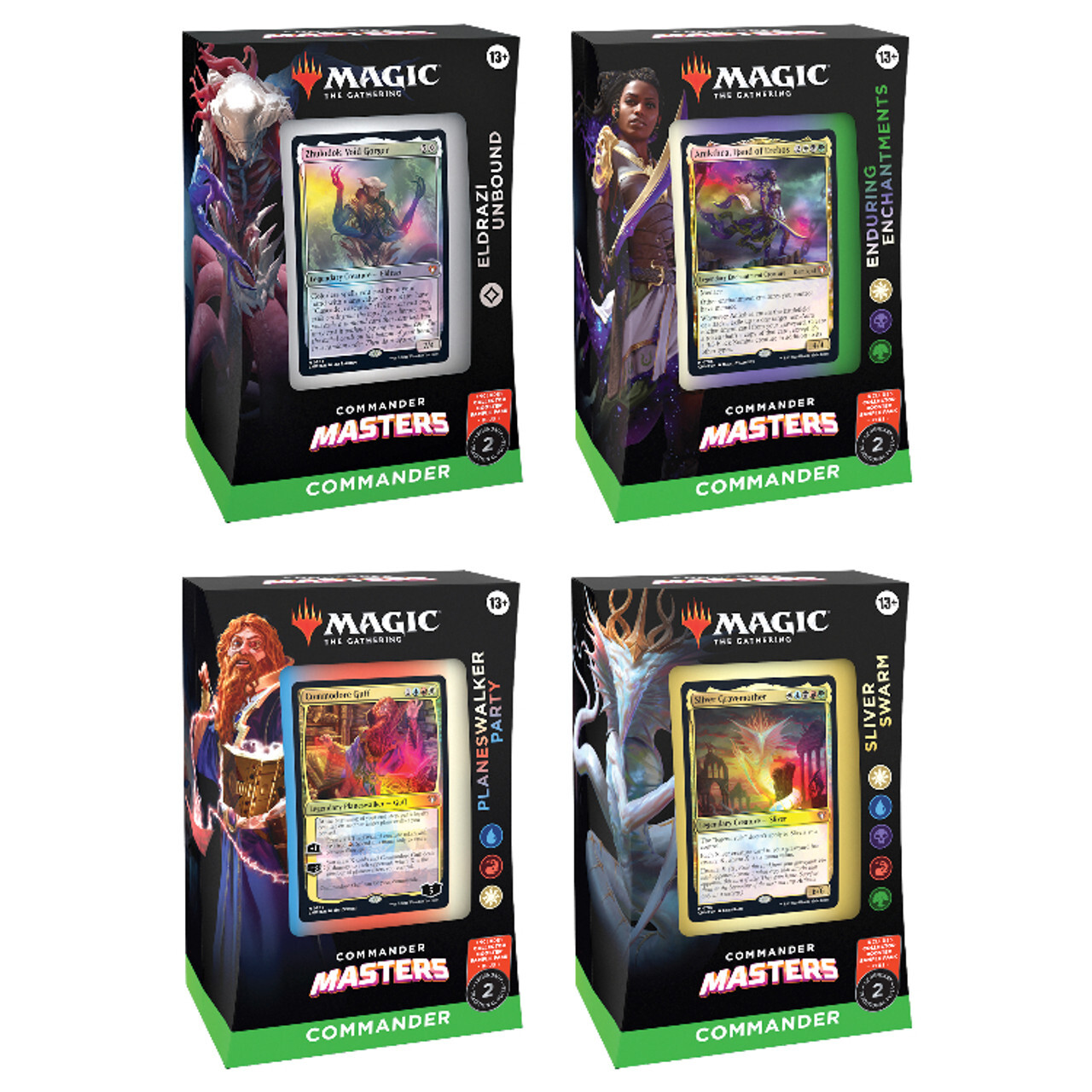 

Карточная игра Magic: The Gathering - Commander Masters - Commander Decks (Set of 4)