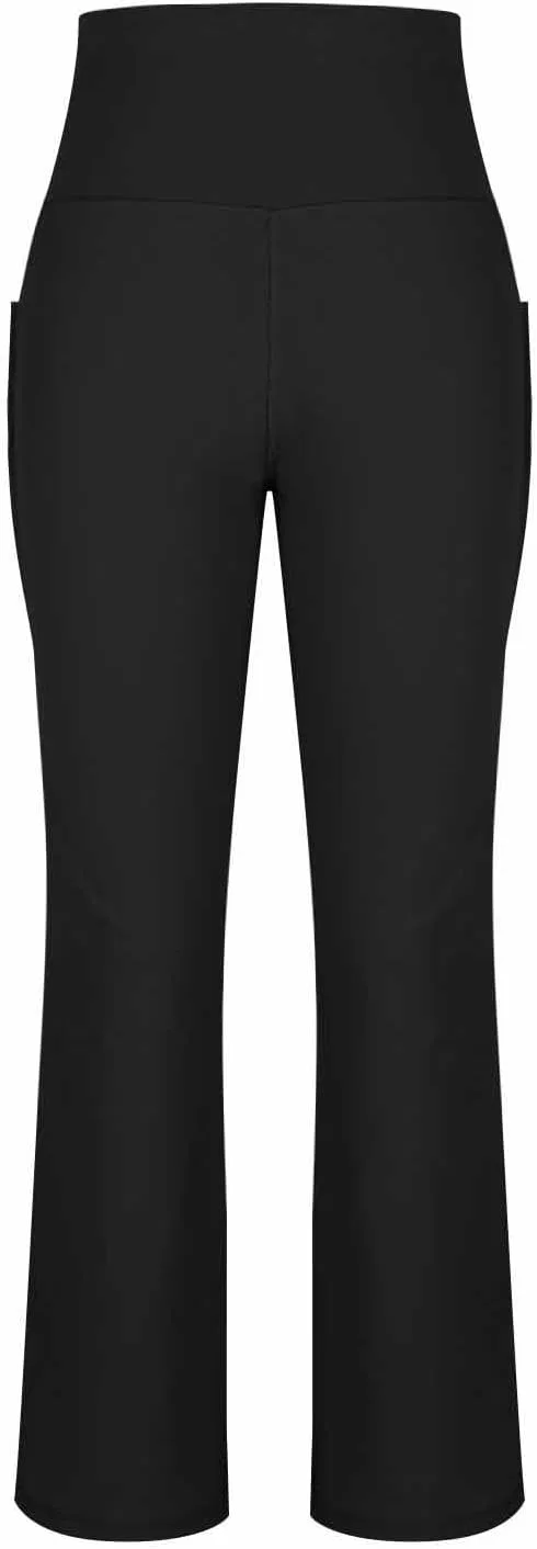 Женские леггинсы клеш High Waisted, бренд Generic, Black — фото 4