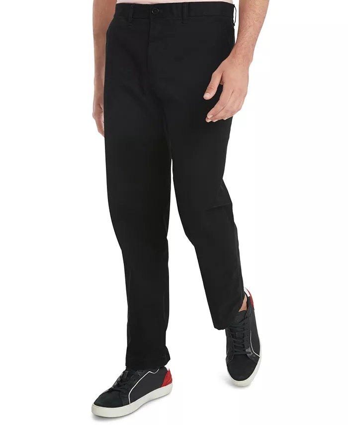 

Мужские повседневные брюки TH Flex Stretch Regular Fit Tommy Hilfiger, черный