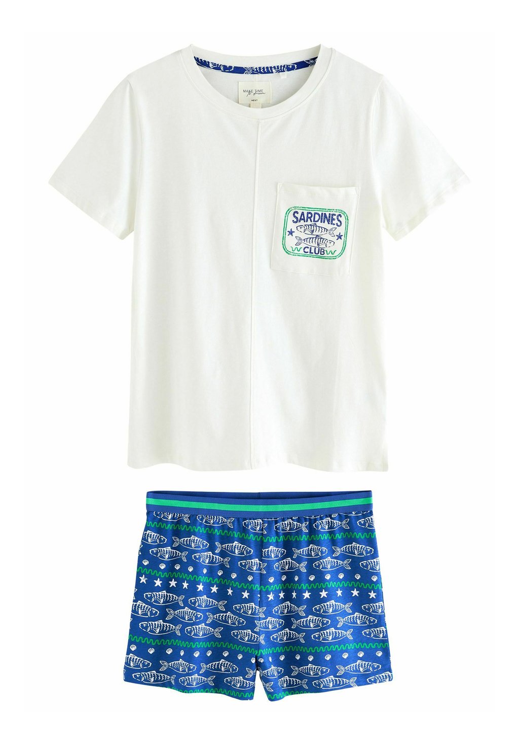 

Пижама SHORT SLEEVE SET - Pyjama set Next, синий