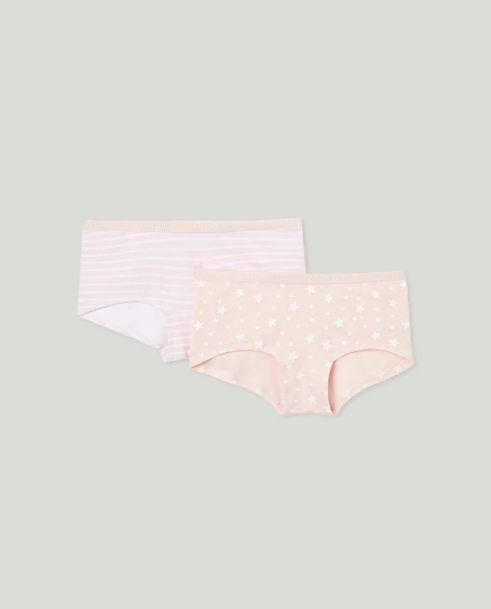 

Набор шорт для девочек d2 Cotton Juice, цвет Rosa