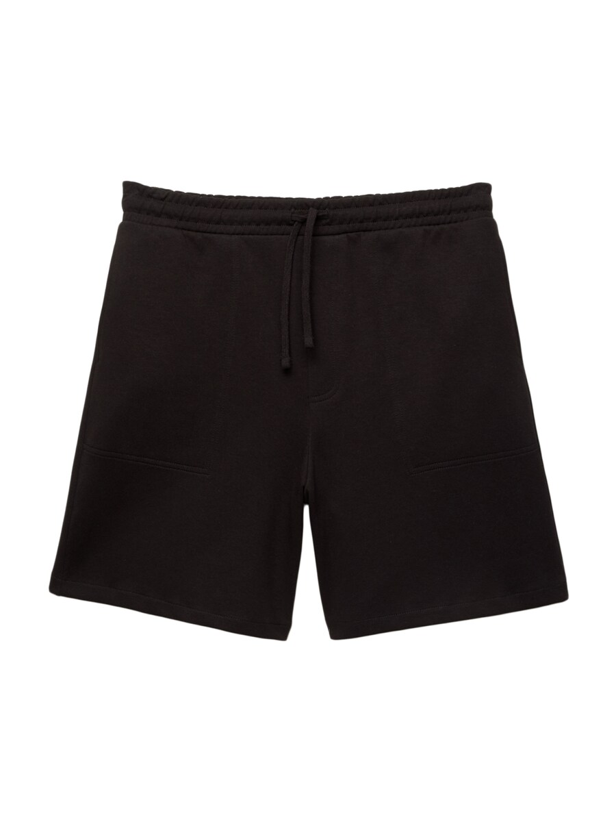 

Брюки свободного кроя Pull&Bear, черный