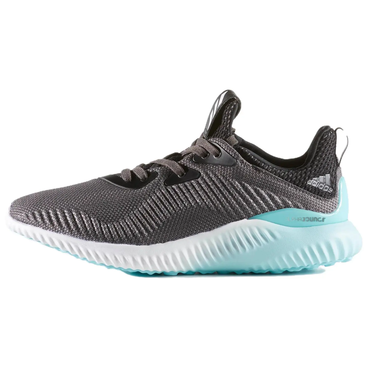 

Кроссовки Alphabounce 1 женские с низким верхом серые/синие Adidas