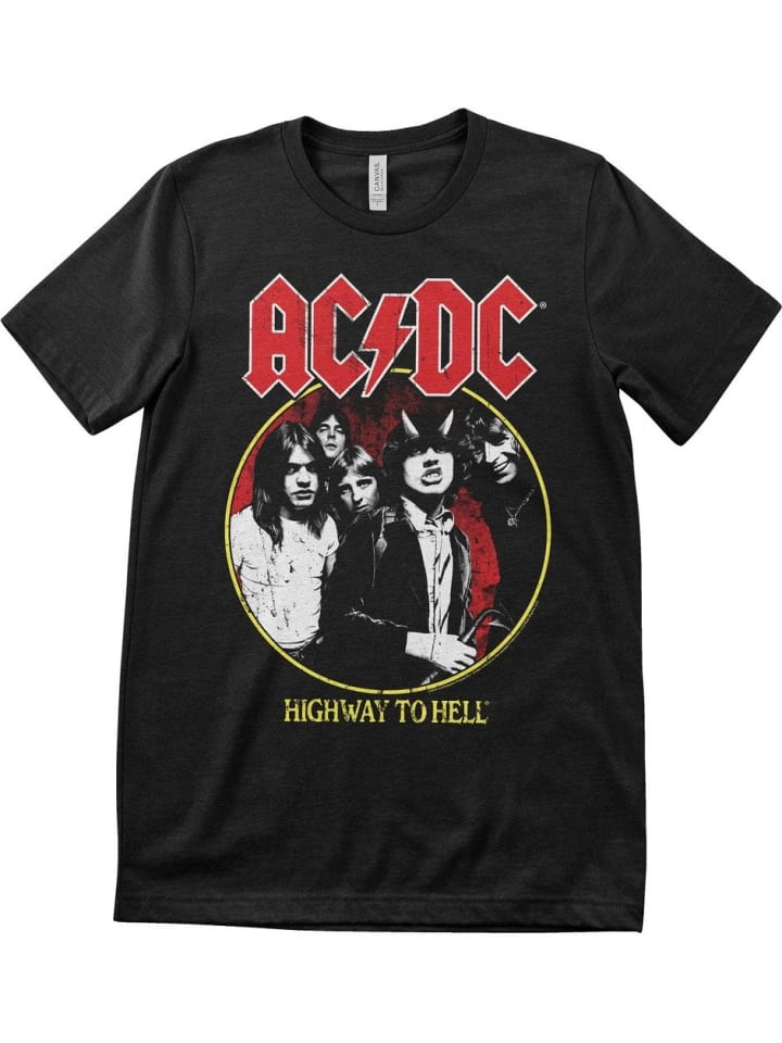 

Футболка Highway To Hell 1979 Tour T-Shirt AC/DC, черный