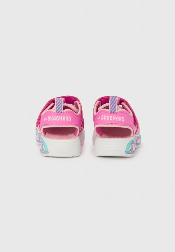 Игровая сцена, сандалии для брызг Skechers, Pink/Light Pink — фото 3