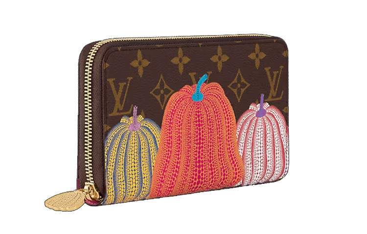 Кошелёк Lv X Yk Zippy с принтом Pumpkin LOUIS VUITTON, shopping bag set(basic set+shopping bag) — фото 2