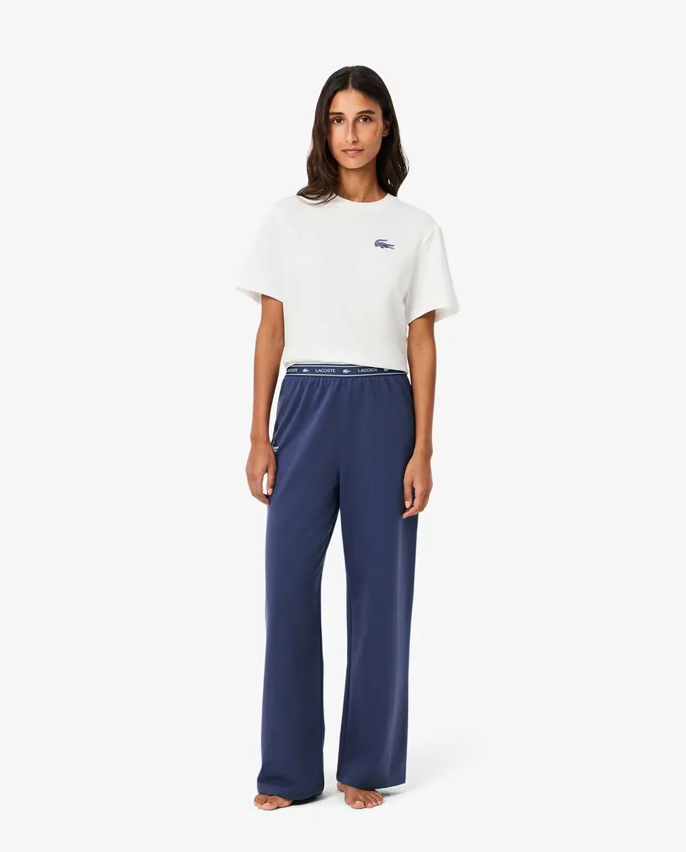 

Женские мягкие флисовые брюки для дома Lacoste, лиловый