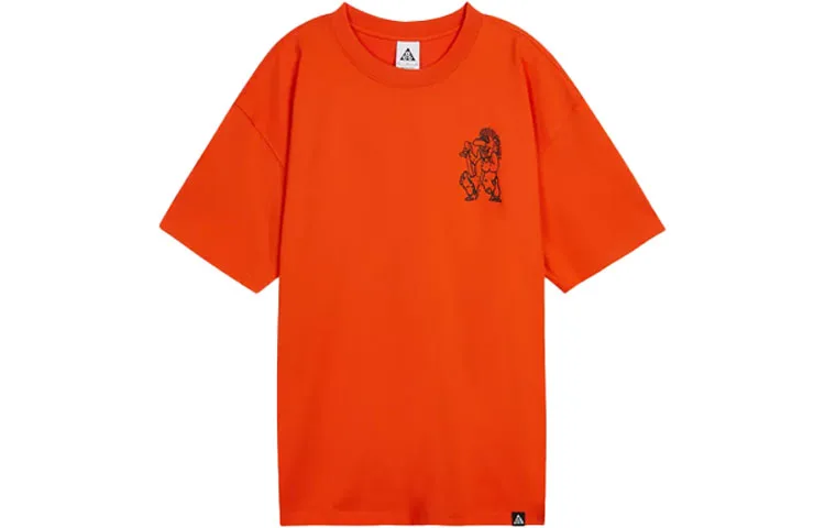 Nike Футболка ACG Rush Orange с круглым вырезом
