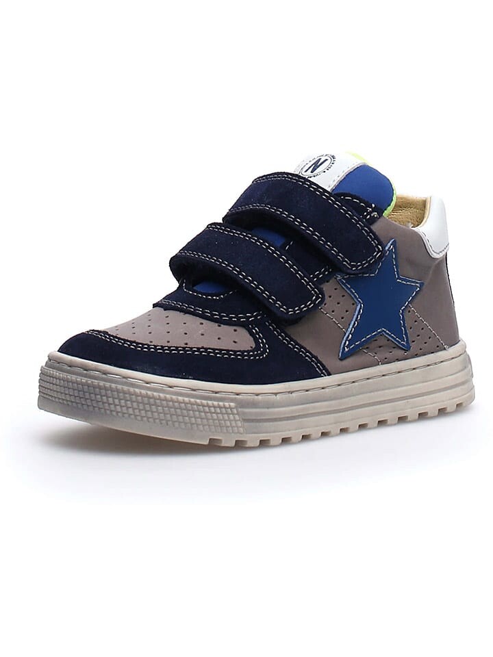 

Высокие кроссовки Naturino Leder-Sneakers Hess, цвет Grau/Dunkelblau