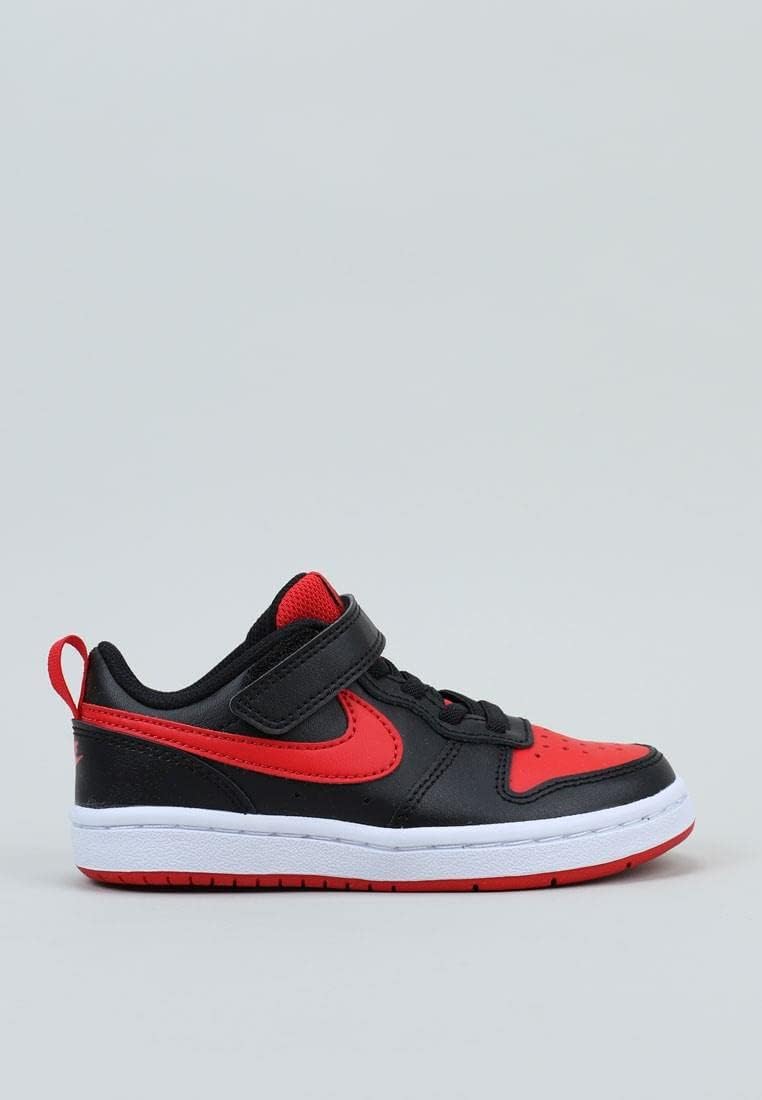 Кроссовки Nike Boys' Court Borough Low 2 (PSV) для мальчиков, белый — фото 3