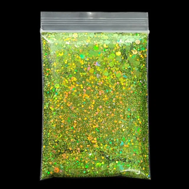 Голографические блестки для маникюра Mix Size Nail Glitter Sequins 20 г Feiniao
