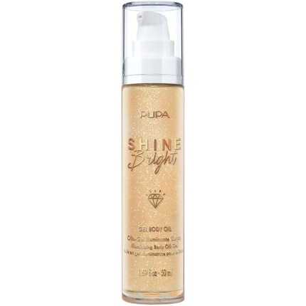 

Pupa Shine Bright Body Oil Gel 001 Gold Diamond Pupa Milano