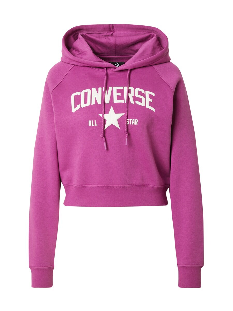 

Толстовка с капюшоном CONVERSE Sweatshirt, цвет neon purple
