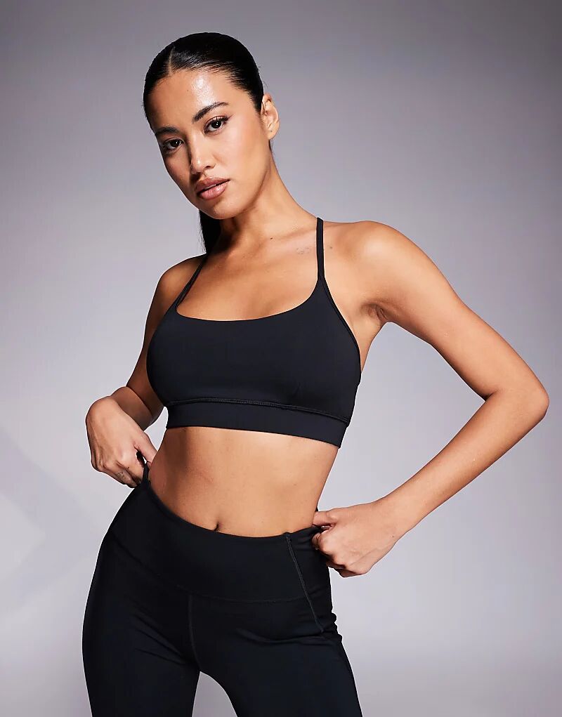 

Спортивный бюстгальтер 4505 Sculpting Active со средней поддержкой и регулируемыми бретелями, черный