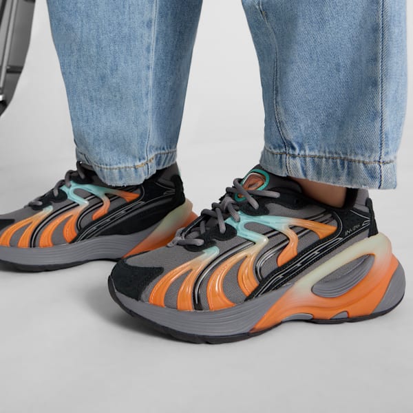 Кроссовки для больших детей Inverse Fission Puma, серый — фото 2