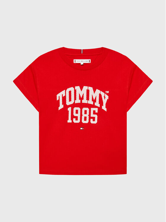 

Футболка стандартного кроя Tommy Hilfiger, красный