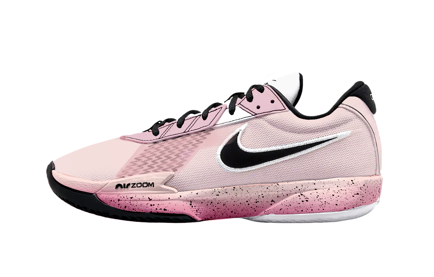 

Nike Эйр Зум ДжиТи Кат розовые с амортизацией, износостойкие низкие баскетбольные кроссовки унисекс, цвет Pink