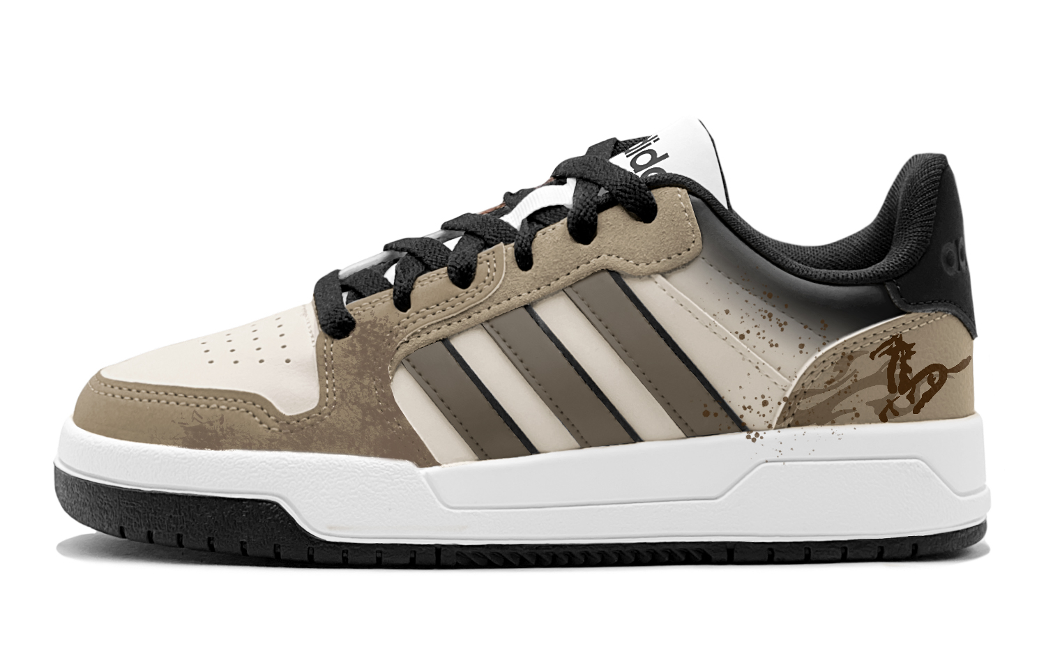 ENTRAP Pegasus Pentium CNY China Edition, Year Of The Horse Limited, индивидуальный стиль, модный и универсальный Adidas, коричневый — фото 3