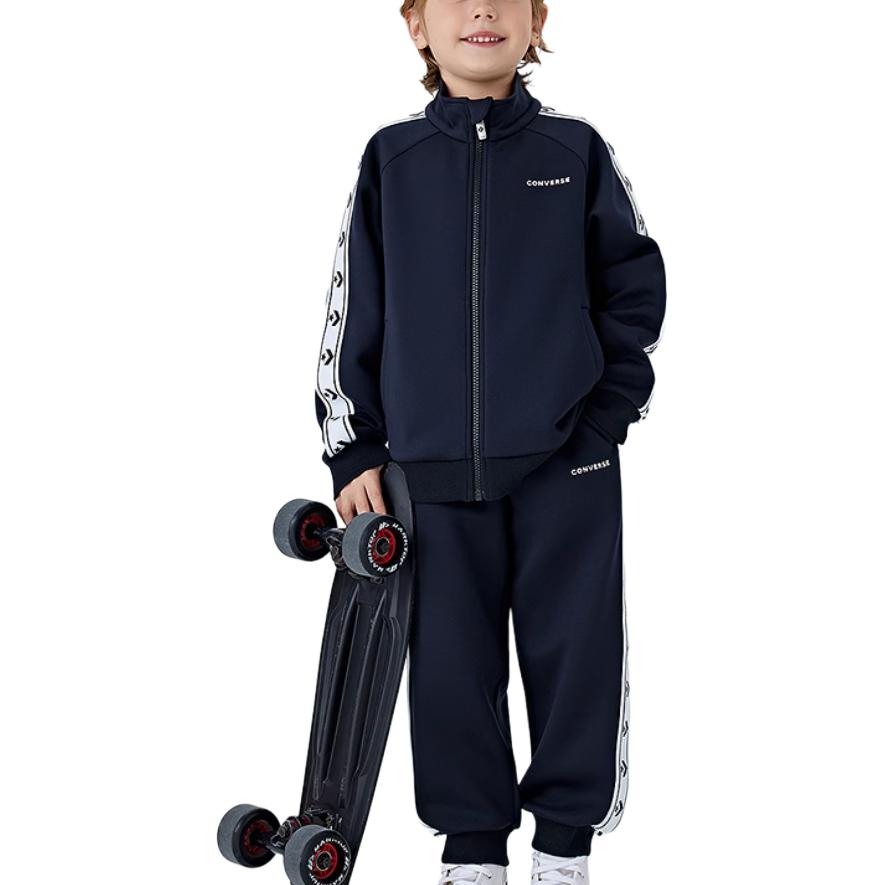 Повседневный спортивный костюм Jet для детей 3-7 лет Converse, черный — фото 3
