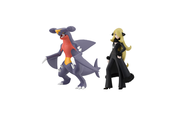 

Garchomp Pokémon Scale World, Johto Area, Bamboo And Scale Figures BANDAI, bamboo orchid and garchomp
