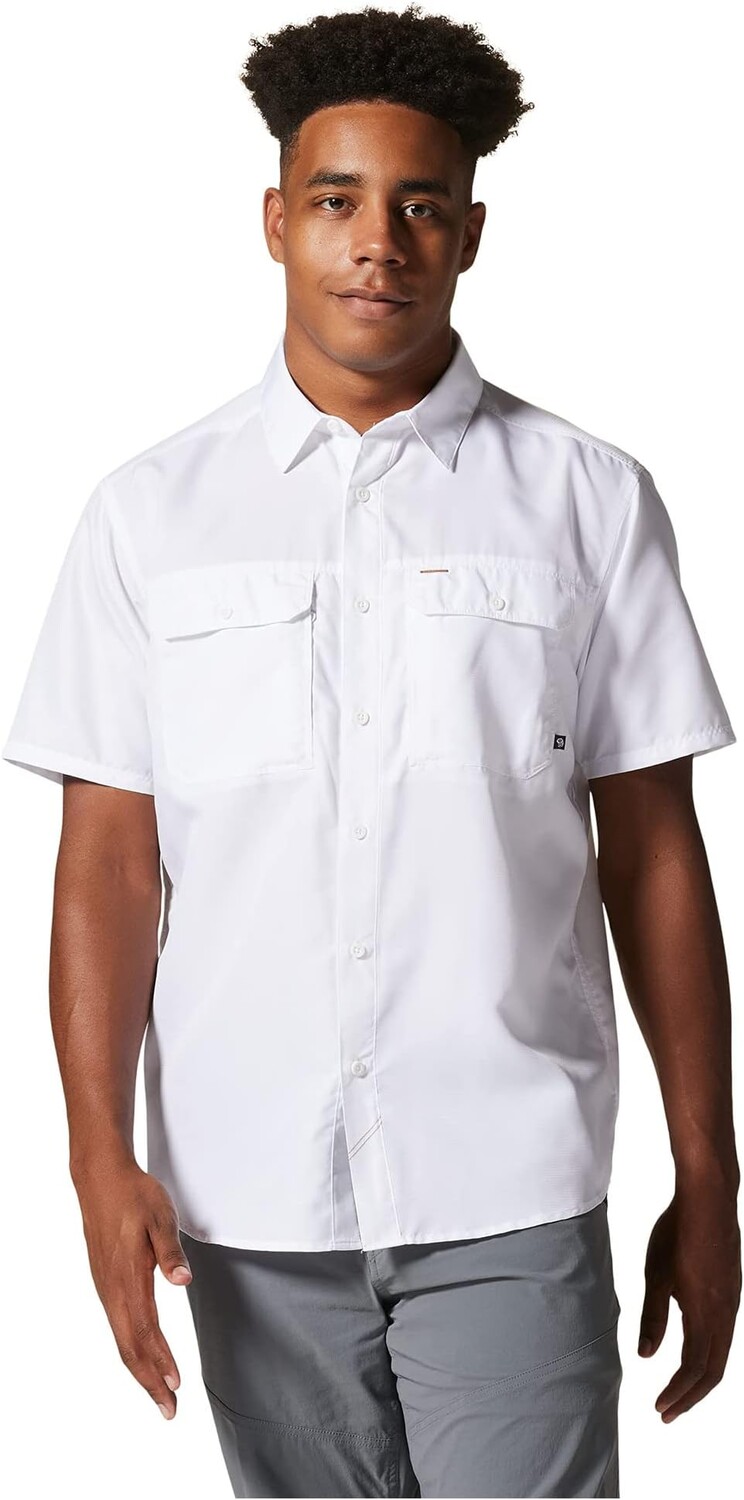 

Рубашка Mountain Hardwear Big & Tall Canyon Short Sleeve Shirt, белый