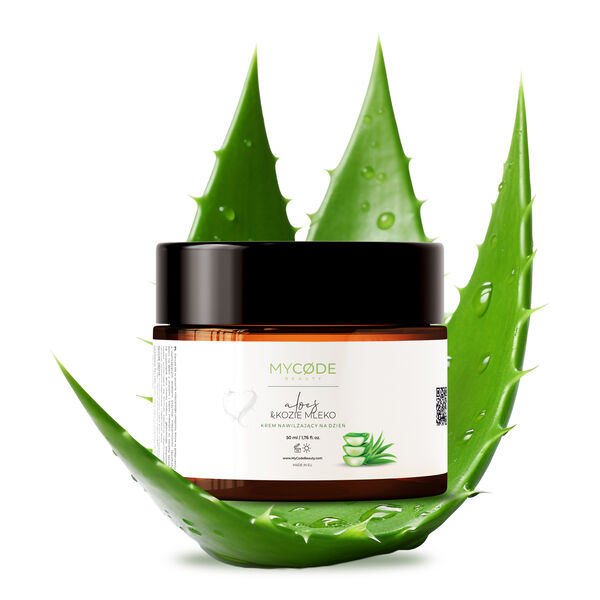 Крем для лица MyCode Beauty — Увлажняющий дневной , Aloes & kozie mleko, 50 мл — фото 2