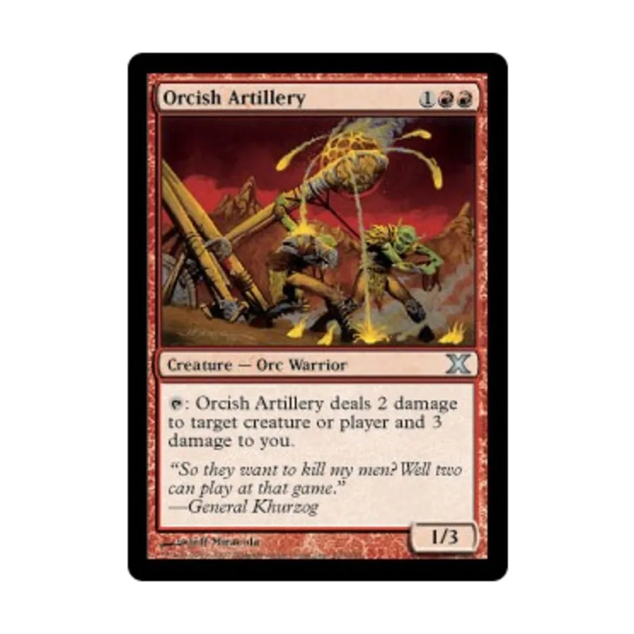 

CCG Орочья артиллерия (U), MTG - 10th Edition