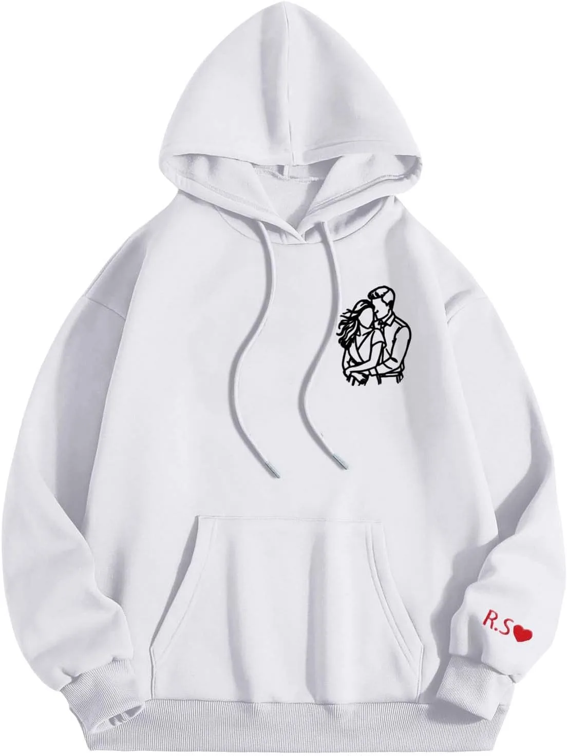 

Капюшон с капюшоном Custom Hoodie для пар JHOKCI