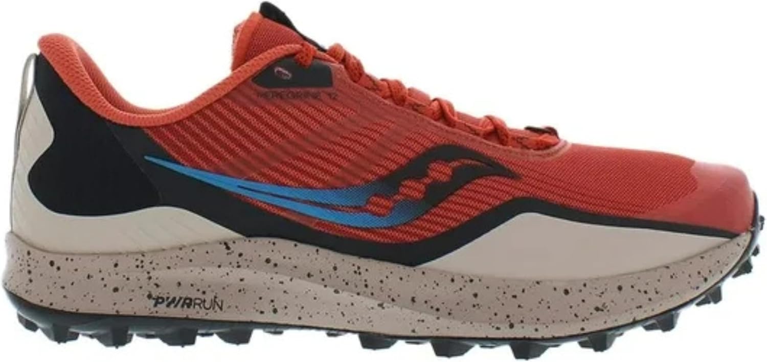 Мужские кроссовки для трейлового бега Saucony Peregrine 12, Clay/Loam — фото 2